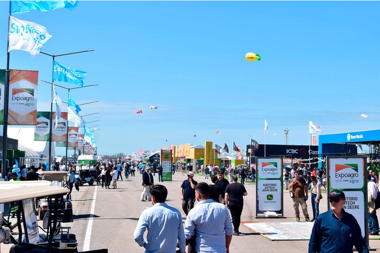 Entrerrianos muestran en Expoagro, el potencial de las cadenas de valor de la provincia