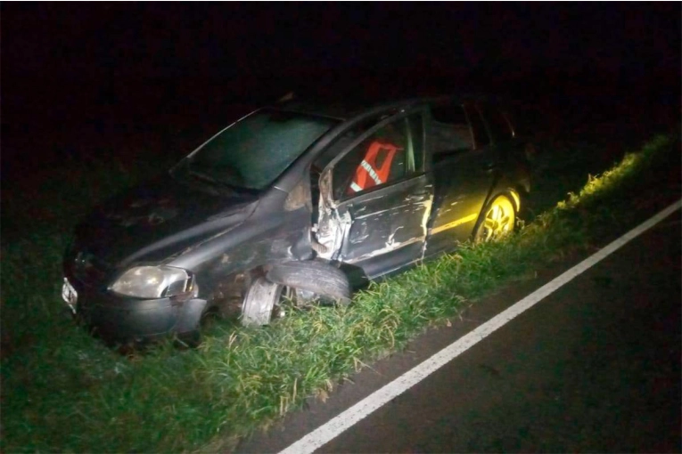 Hospitalizaron a paranaense tras un choque sobre ruta 11, en Gualeguay