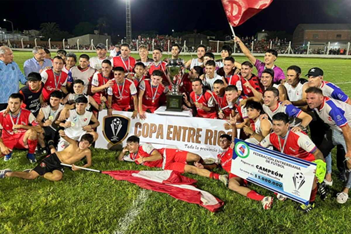 El Rojo campeón entrerriano.