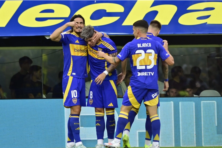 Boca vence 2-0 a Defensa y Justicia por la zona A del torneo Apertura