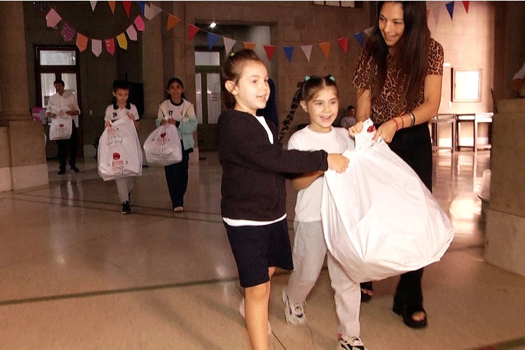 Campaña “A estudiar se ha dicho”: otra muestra de solidaridad en la Escuela Normal