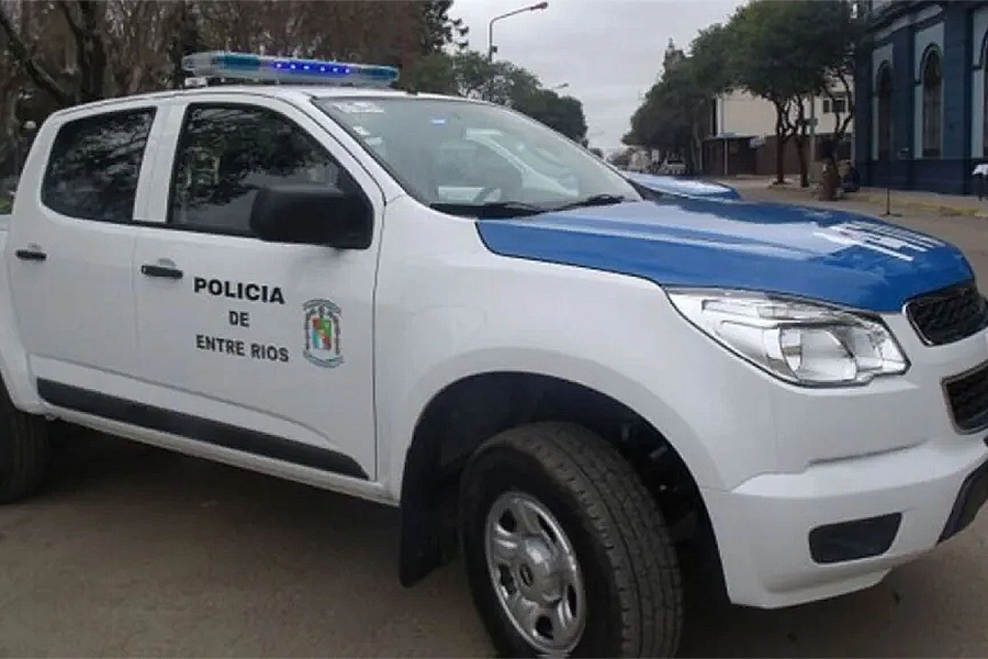 Policías del departamento Diamante actuaron con rapidez. Estación Plus
