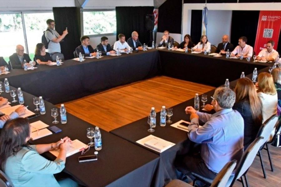 Reuni&oacute;n del bloque federal portuario en Rosario. (Rosario3)