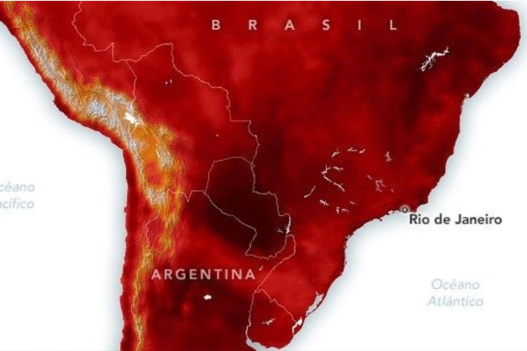 Argentina tuvo la peor anomalía climática de Sudamérica: dos ciudades en el top 10