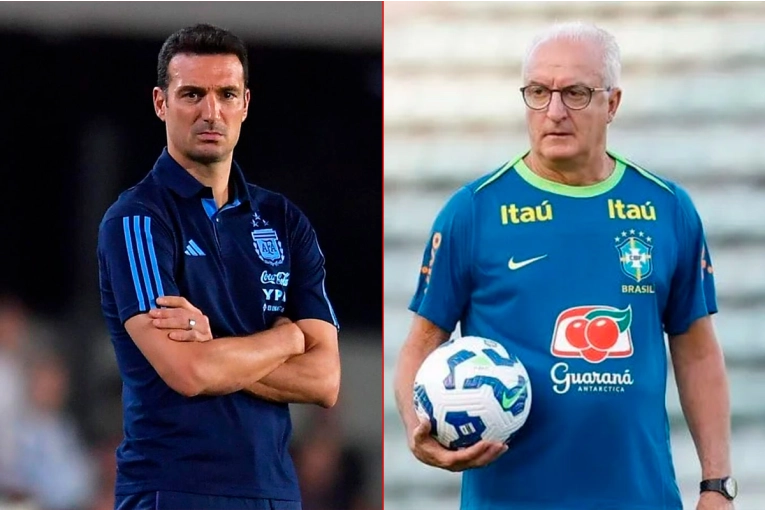 Scaloni mantiene una duda para enfrentar a Brasil que hará seis cambios