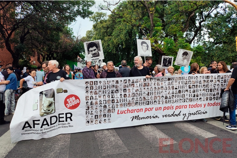 Se replica en Paraná la Marcha por la Memoria, la Verdad y la Justicia