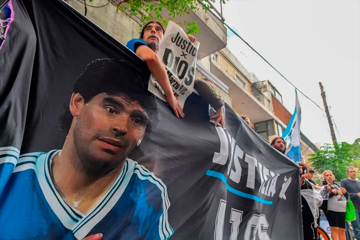Juicio por la muerte de Maradona Juicio por la muerte de Maradona