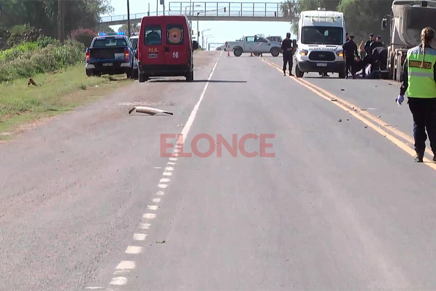 Tragedia en ruta 12. Elonce