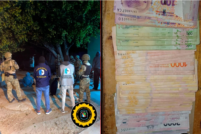 Desmantelaron quioscos de venta de drogas tras allanamientos en barrio Puerto Viejo de Paraná