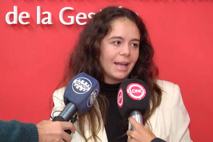 Camila Gim&eacute;nez, secretaria de extensi&oacute;n de la Facultad de Ciencias de la Gesti&oacute;n