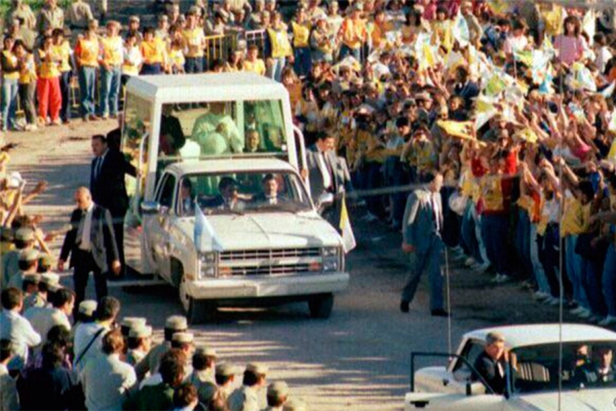 Se cumplen 38 años de la visita del Papa Juan Pablo II a Paraná