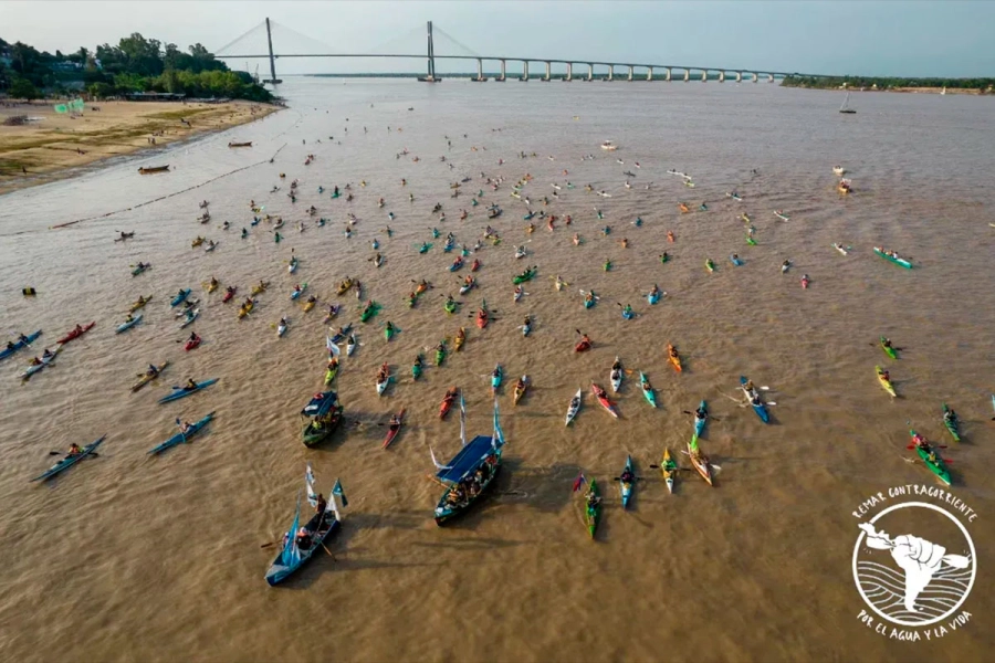 Realizar&aacute;n traves&iacute;a de 800 km para defender el r&iacute;o Paran&aacute; y sus humedales