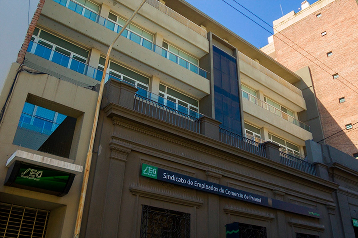Sede del Sindicato de Empleados de Comercio en Paraná Sede del Sindicato de Empleados de Comercio en Paraná