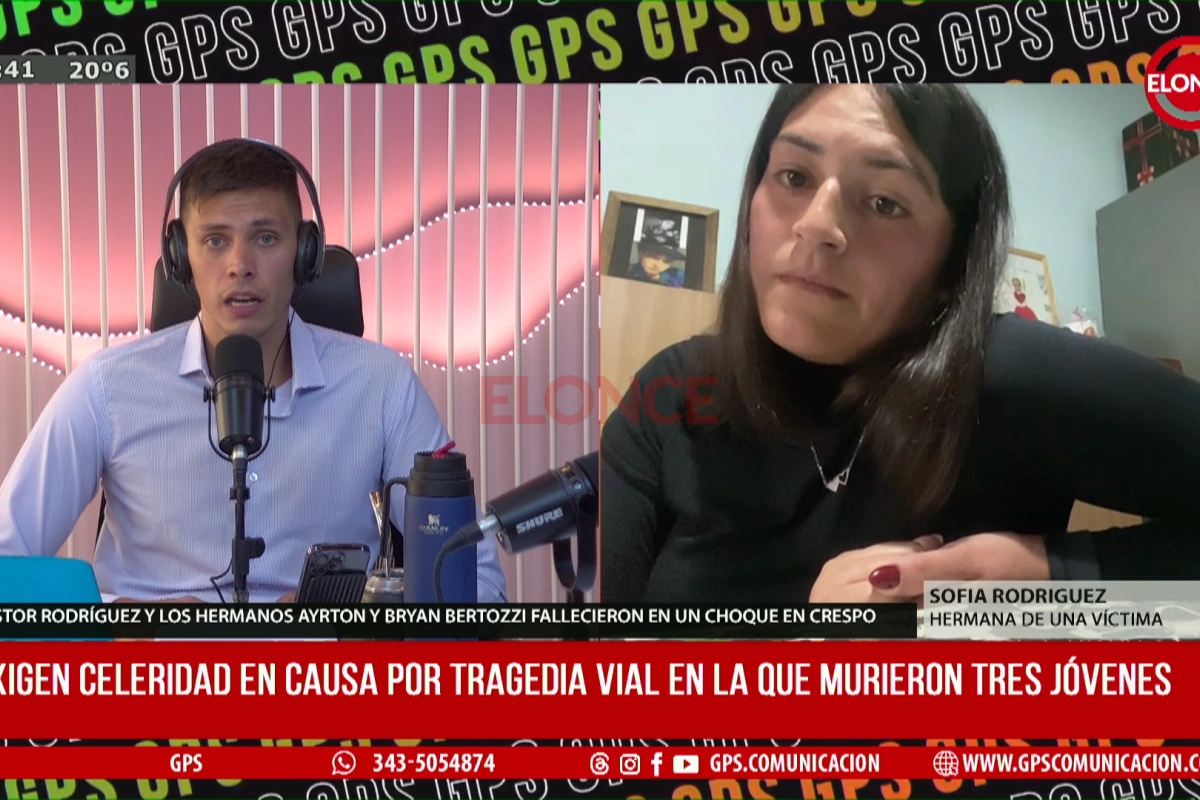 La hermana de Néstor Rodríguez exige justicia. La hermana de Néstor Rodríguez exige justicia.