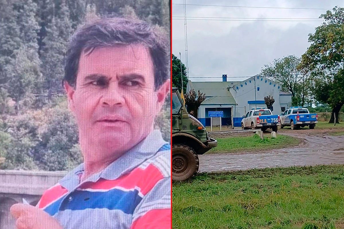 El hombre hallado sin vida en Arroyo Cle. El hombre hallado sin vida en Arroyo Cle.