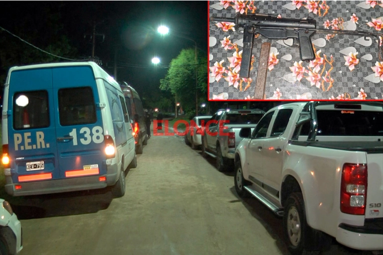 Secuestraron una ametralladora en Paraná: investigan enfrentamientos entre bandas “narco”