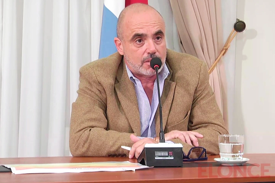 Gast&oacute;n Bagnat, titular de la Caja de Jubilaciones (foto Elonce)