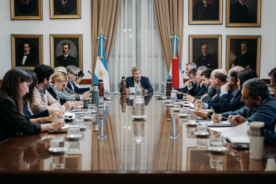 Frigerio encabez&oacute; una nueva reuni&oacute;n de gabinete (foto Gobierno de Entre R&iacute;os)