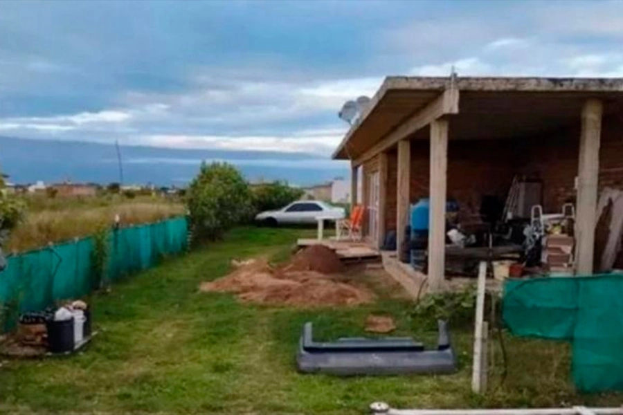 La casa donde ocurri&oacute; el hecho.