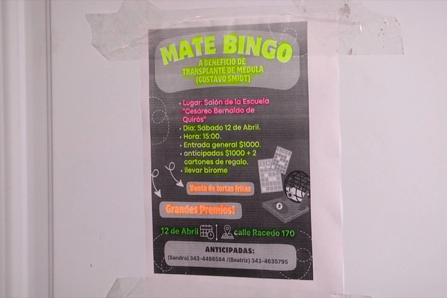 Mate Bingo solidario.