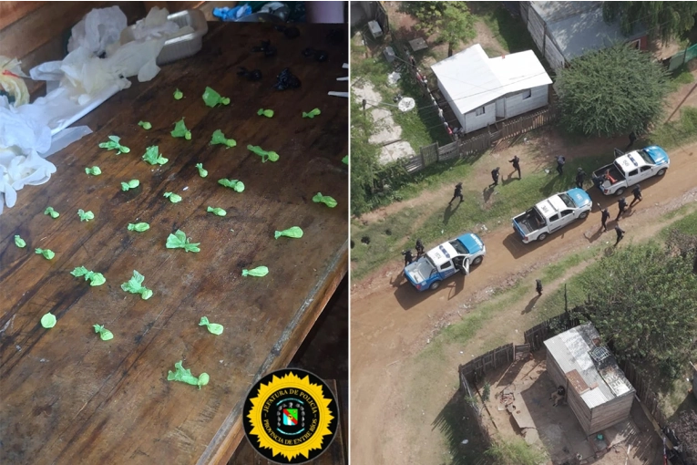 Tras una denuncia por robo allanaron una vivienda y hallaron droga