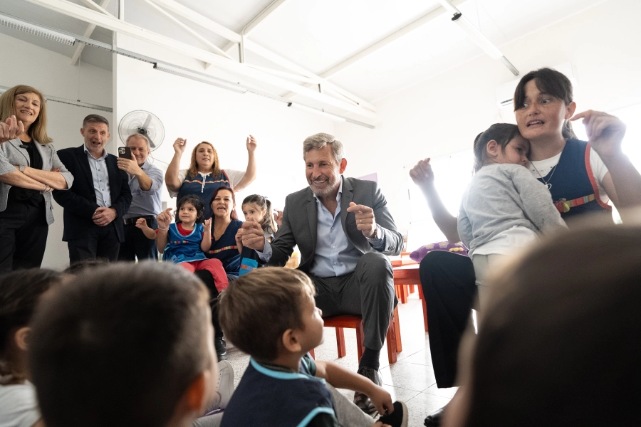 Frigerio y Romero inauguraron el nuevo edificio del jard&iacute;n de infantes &ldquo;Consejito&rdquo; de Paran&aacute; (foto Gobierno de Entre R&iacute;os)