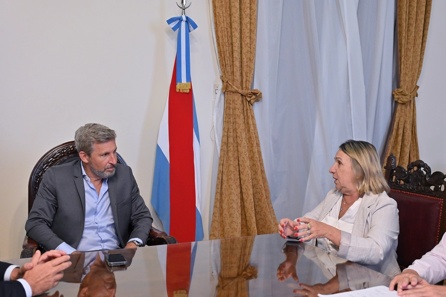 Rogelio Frigerio y Dora Bogdan (foto Gobierno de Entre R&iacute;os)