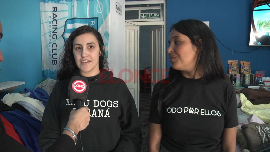 Las organizadoras de la feria de moda circular. Foto: Elonce