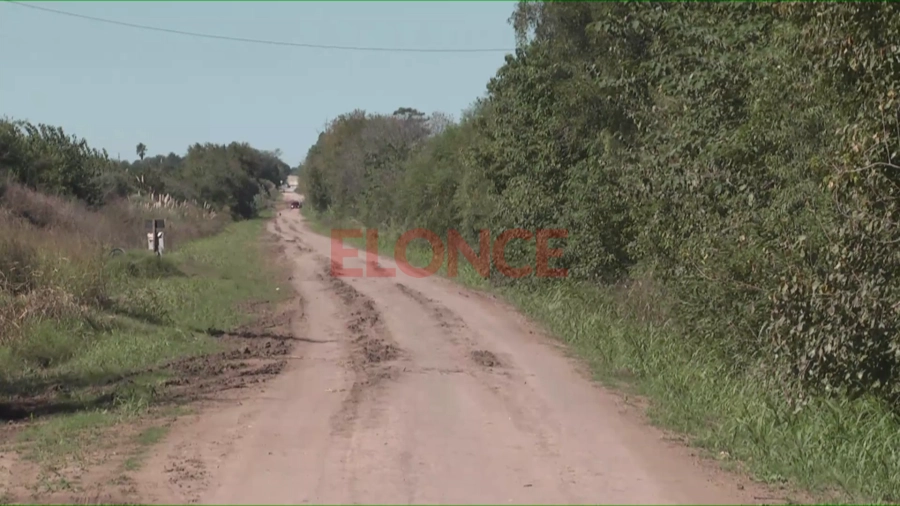 El estado de los caminos internos. Foto: Elonce
