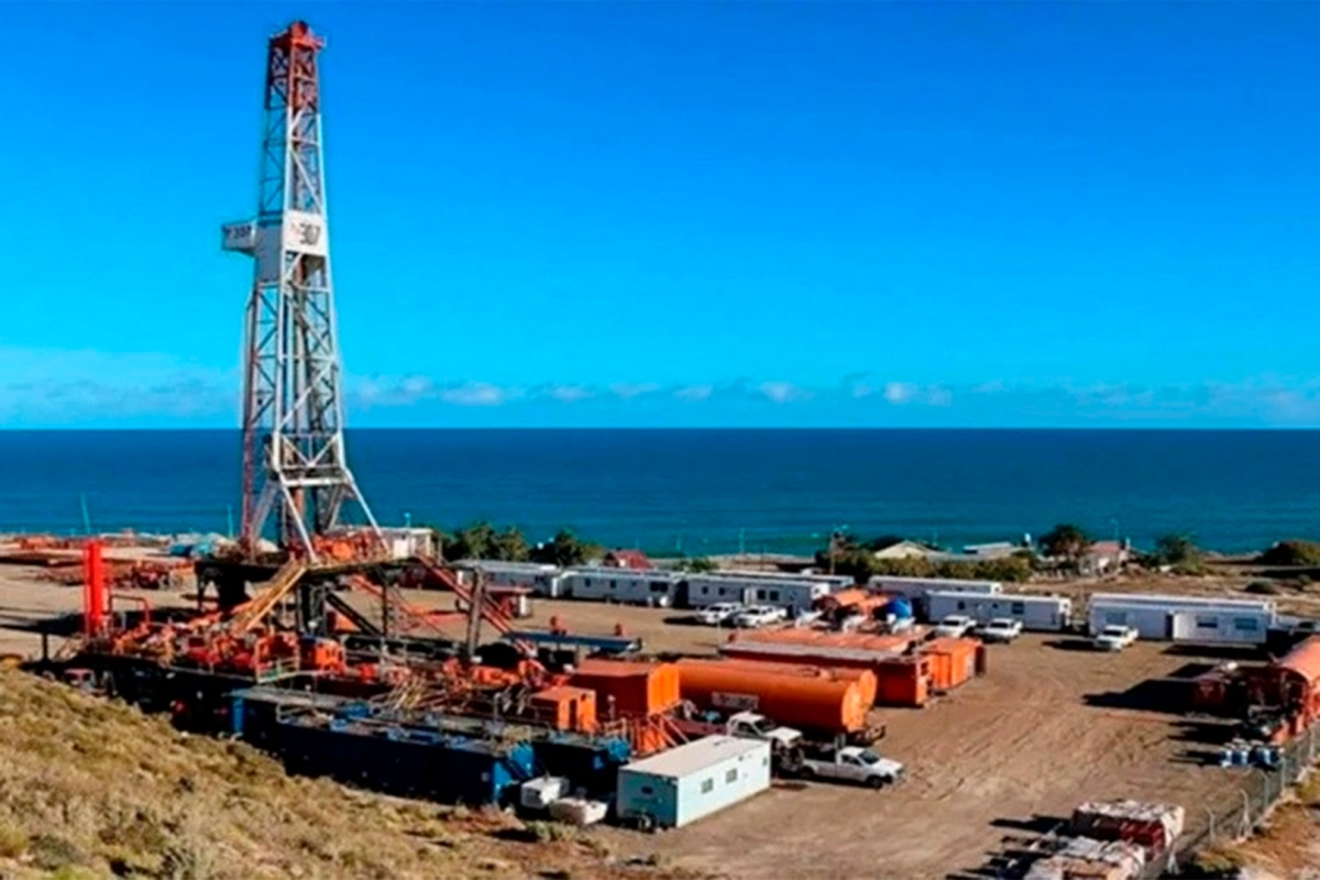 La cuenta del golfo San Jorge en Chubut. La cuenta del golfo San Jorge en Chubut.
