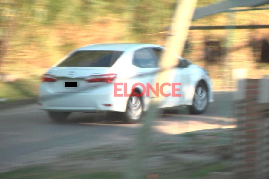 El auto que protagoniz&oacute; la situaci&oacute;n.