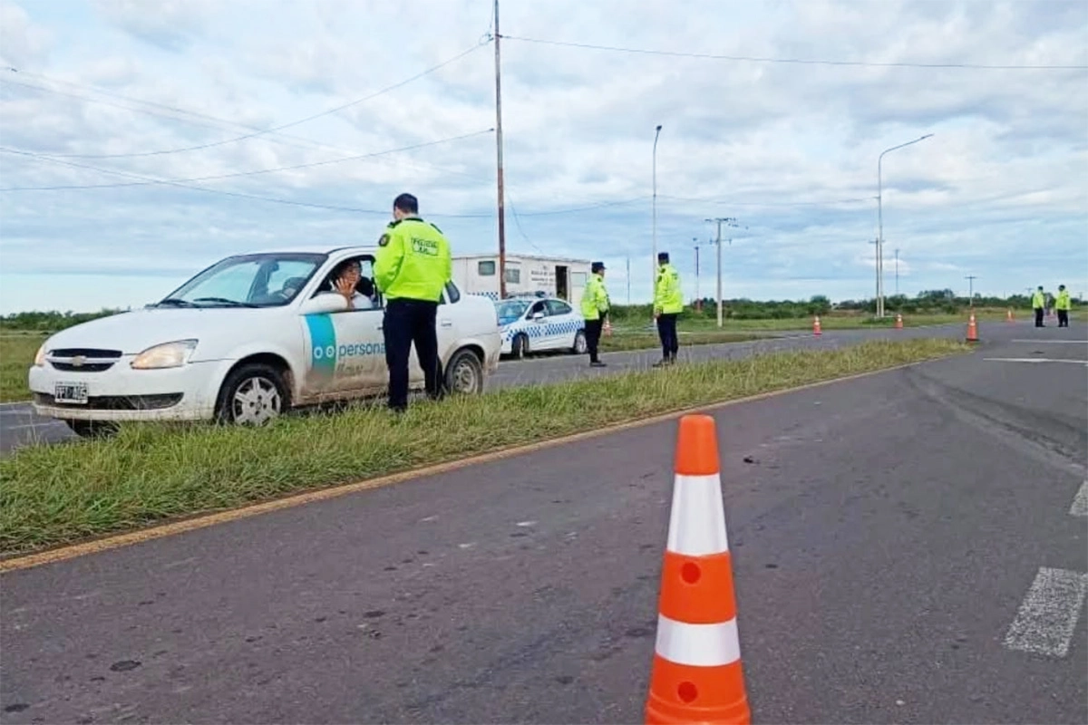 Habrá controles viales en rutas entrerrianas Habrá controles viales en rutas entrerrianas