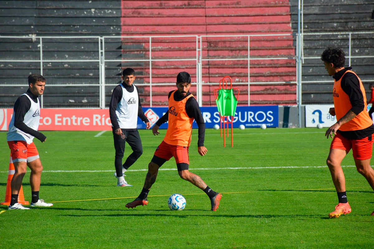 Imagen del último entrenamiento. Imagen del último entrenamiento.