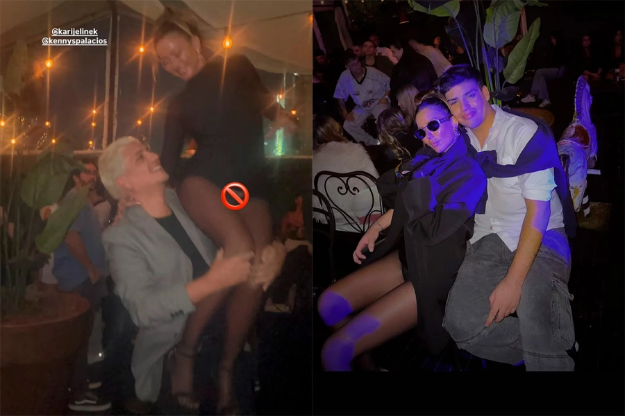 Karina Jelinek celebr&oacute; nuevamente su cumplea&ntilde;os rodeada de amigos (foto Instagram)