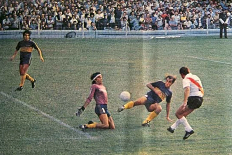Fue un emblema en el arco de Boca. Foto: NA