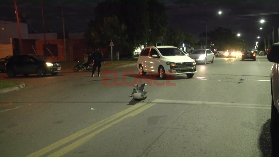 La VW Suran implicada