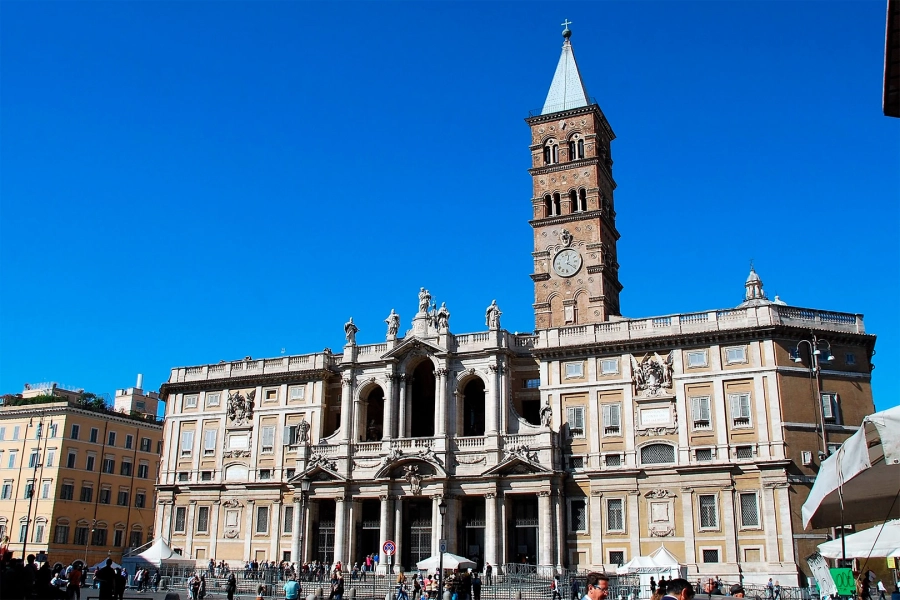 La basílica de Santa María la Mayor.