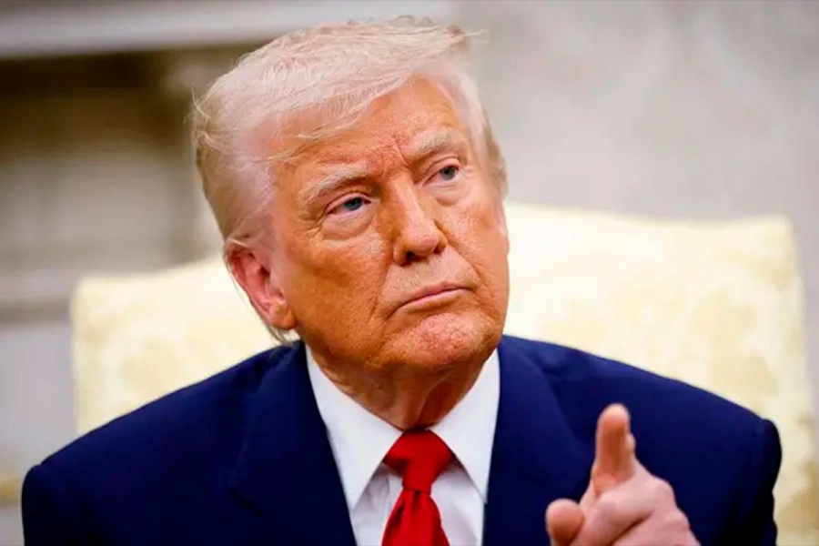 "&iquest;Quiz&aacute;s Harvard deber&iacute;a perder su estatus de exenci&oacute;n fiscal?", dijo Trump. (Getty Images)