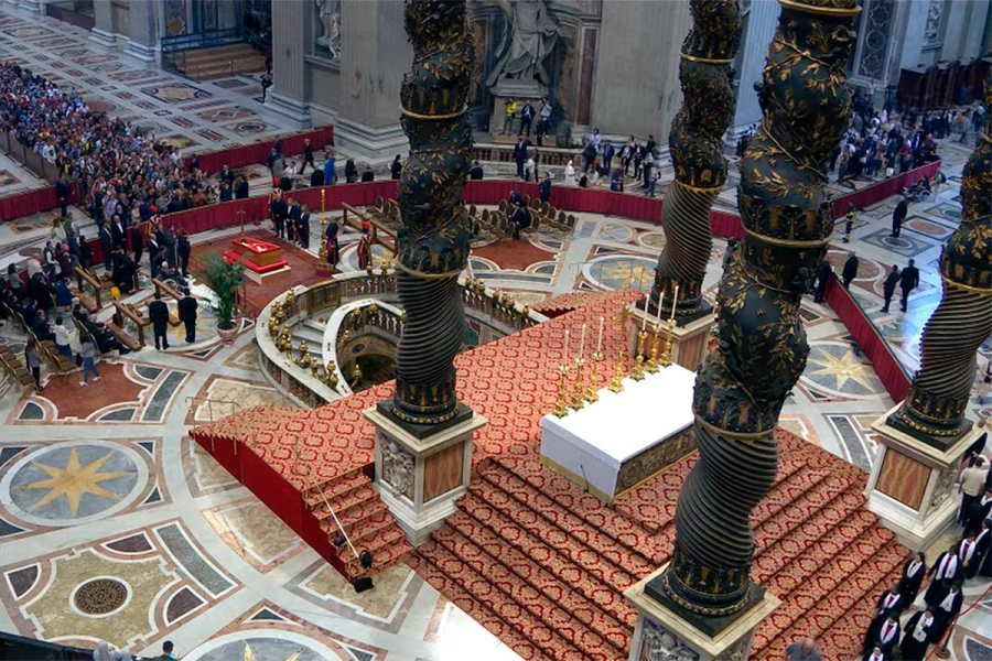 Funeral del Papa Francisco (foto captura de video)