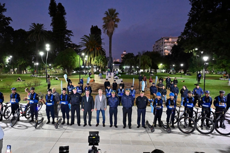 Se lanzó el operativo Plazas Seguras para reforzar la presencia policial