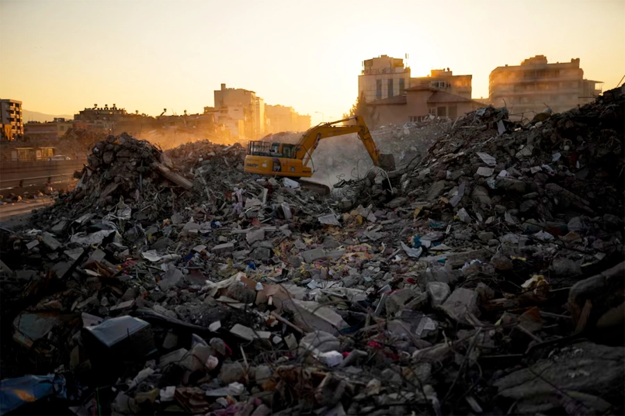 Una imagen del terremoto de 2023