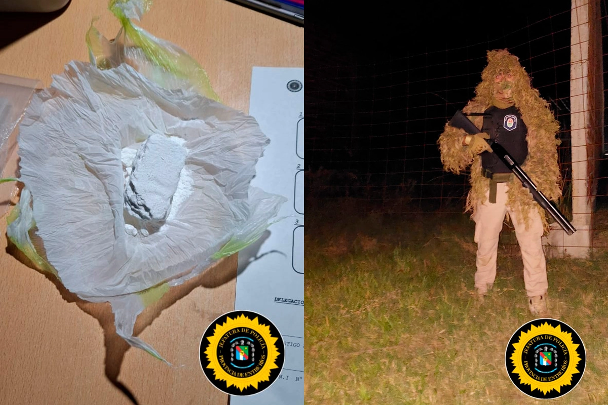 Operativo antidrogas en Chajarí Operativo antidrogas en Chajarí