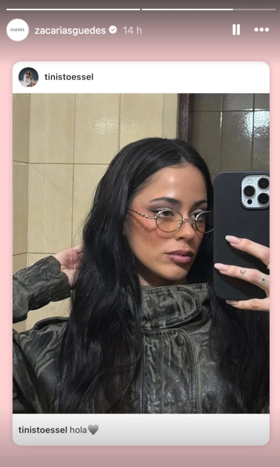 Tini Stoessel cambi&oacute; su look. Instagram