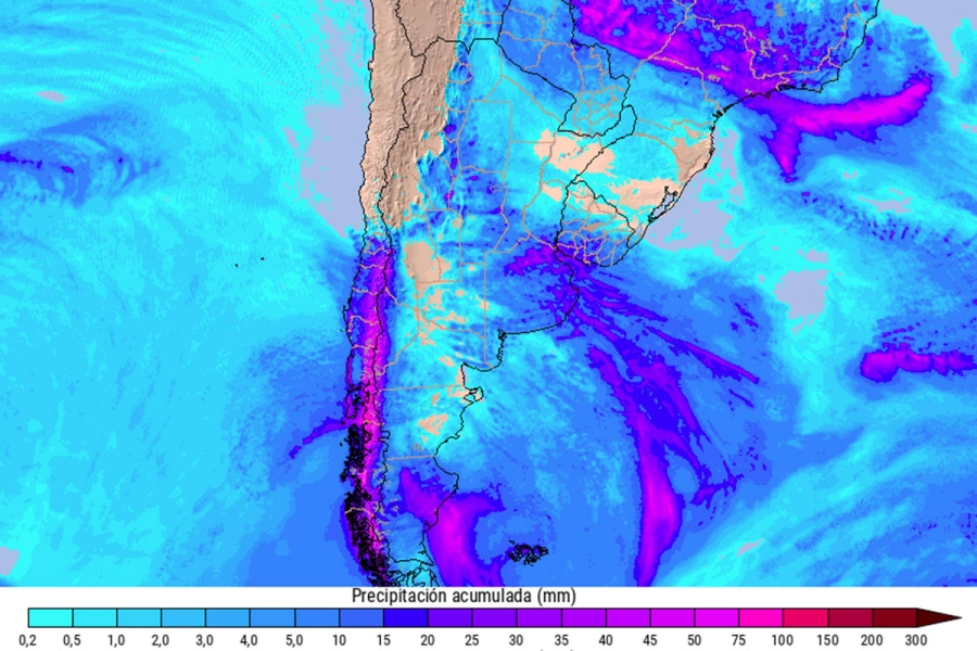 No prevén acumulados de lluvias muy importantes en Entre Ríos. Meteored