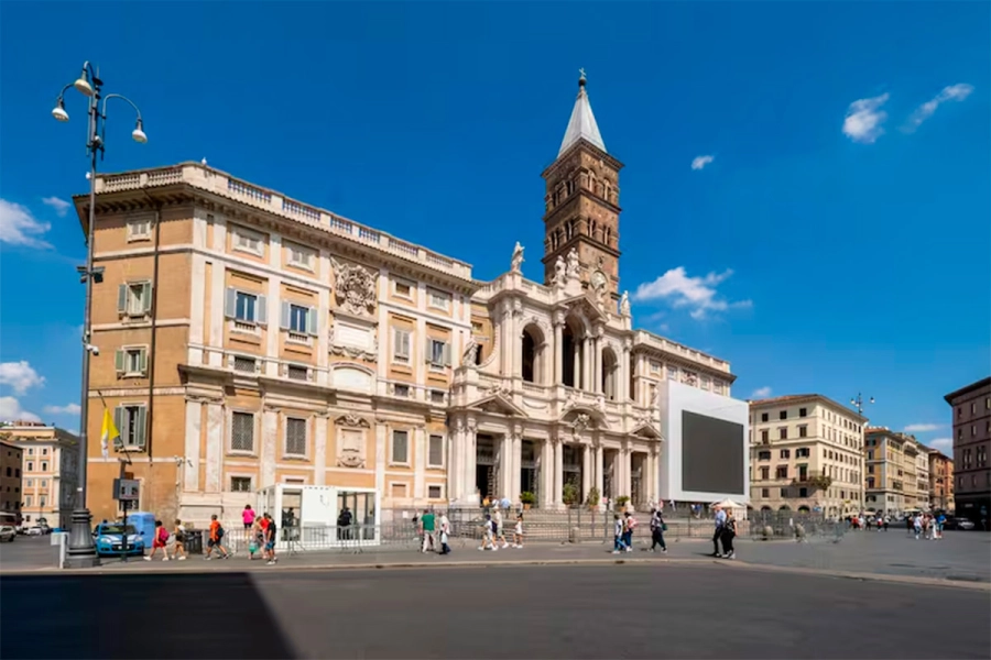 Santa Mar&iacute;a la Mayor es una de las cuatro bas&iacute;licas papales (foto Media deSign SRL - Shutterstock)