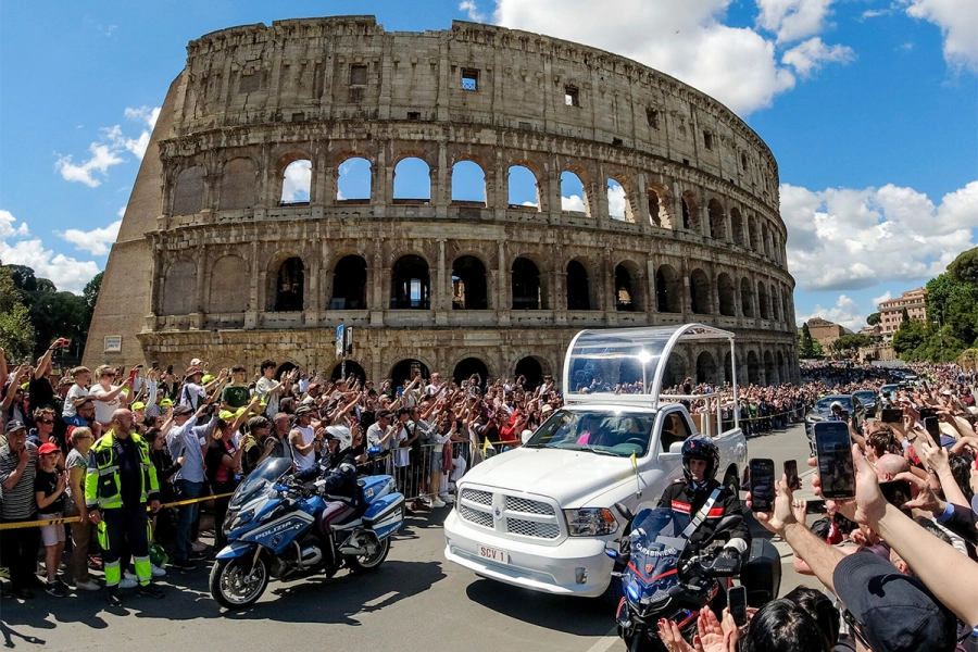 Histórico adiós en el Vaticano al papa Francisco