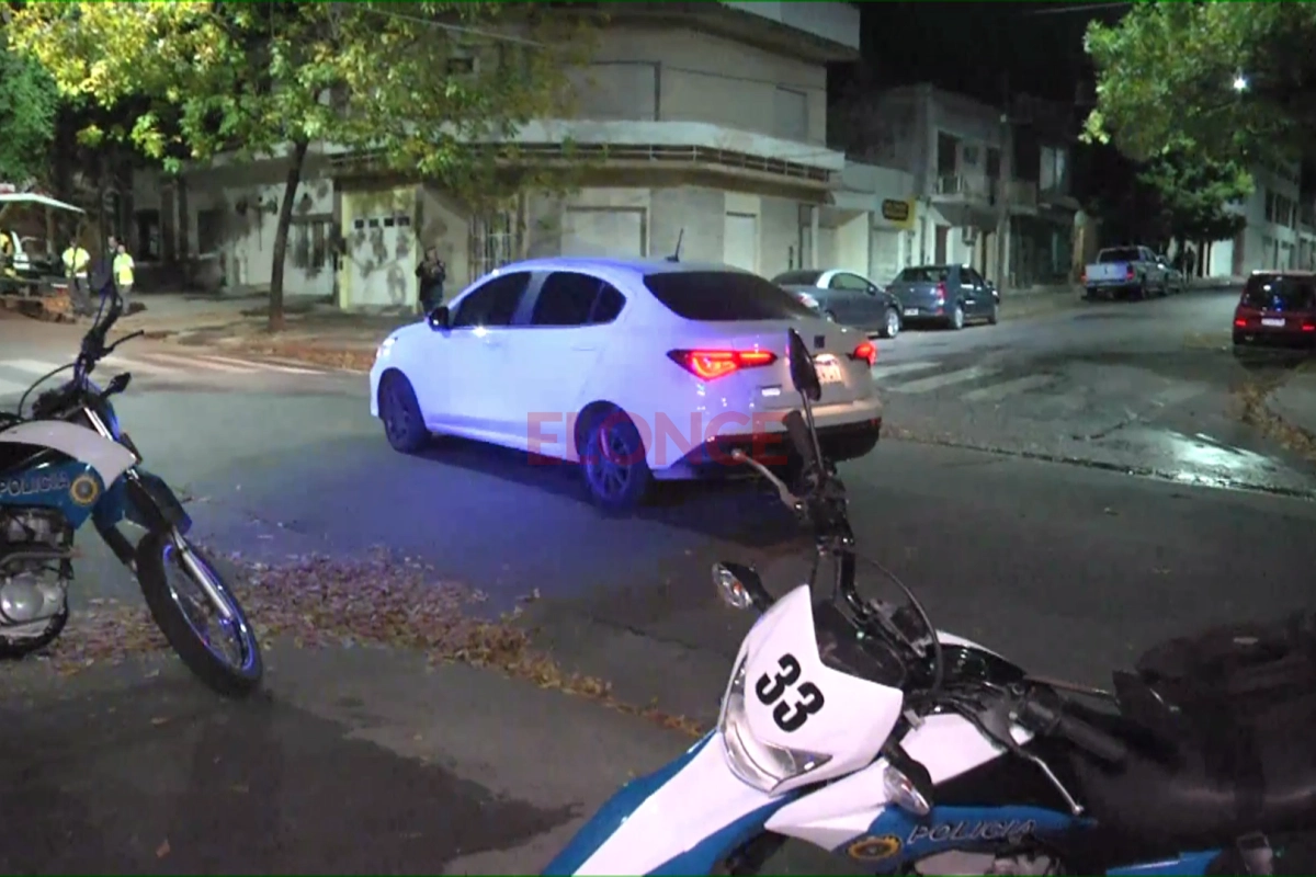 La zona del accidente de tránsito. La zona del accidente de tránsito.