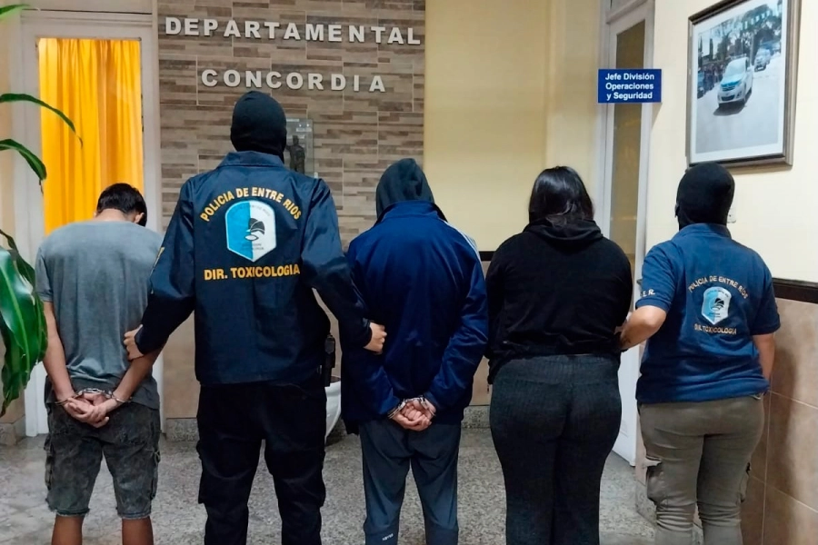 Allanamientos por Narcomenudeo en Concordia