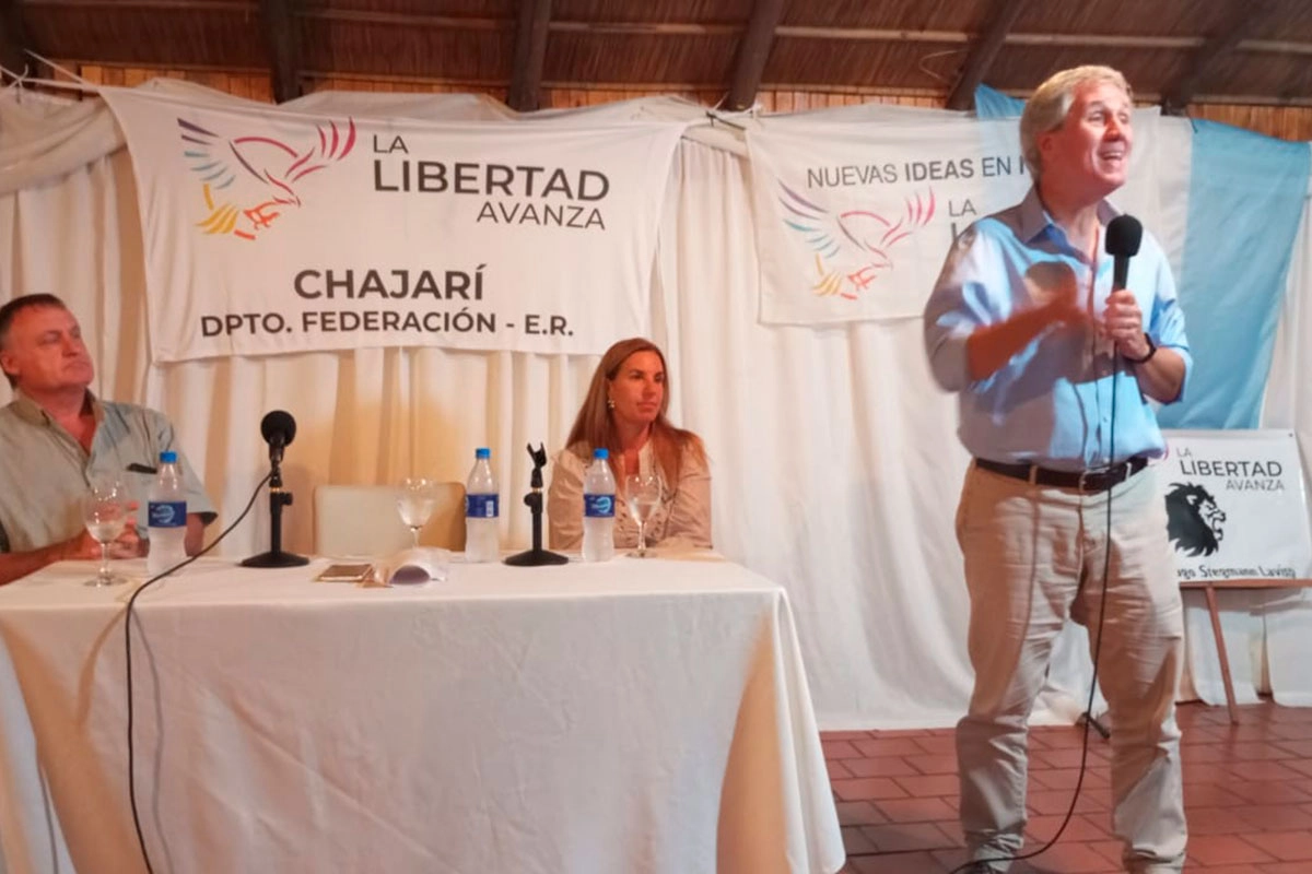 Sebastián Etchevehere en Chajarí Sebastián Etchevehere en Chajarí