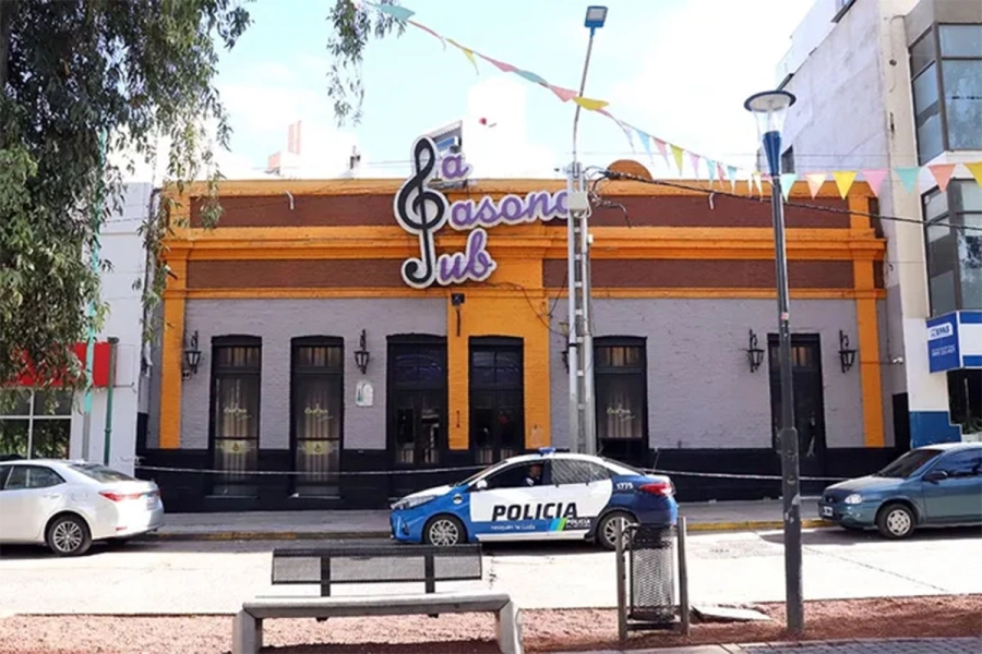 El lugar de la tragedia. LMNeuquen